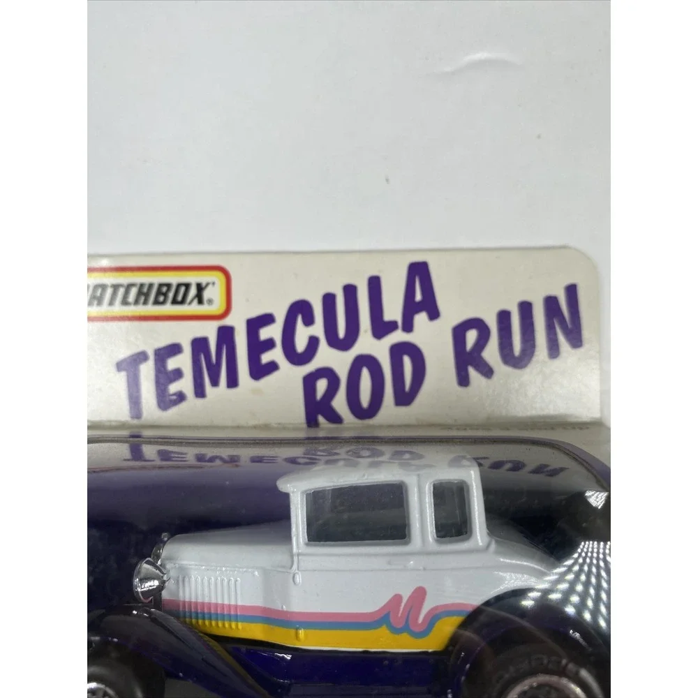 Vintage Matchbox 1996 Limited Edition TEMECULA ROD RUN‎ Model A Ford 5000k Made